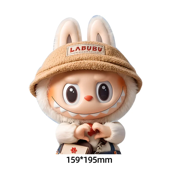 Labubu Car Decal Sticker1 - Fits All Cars