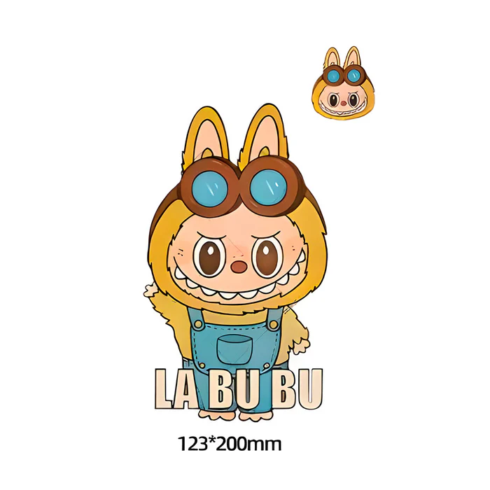Labubu Car Decal Sticker