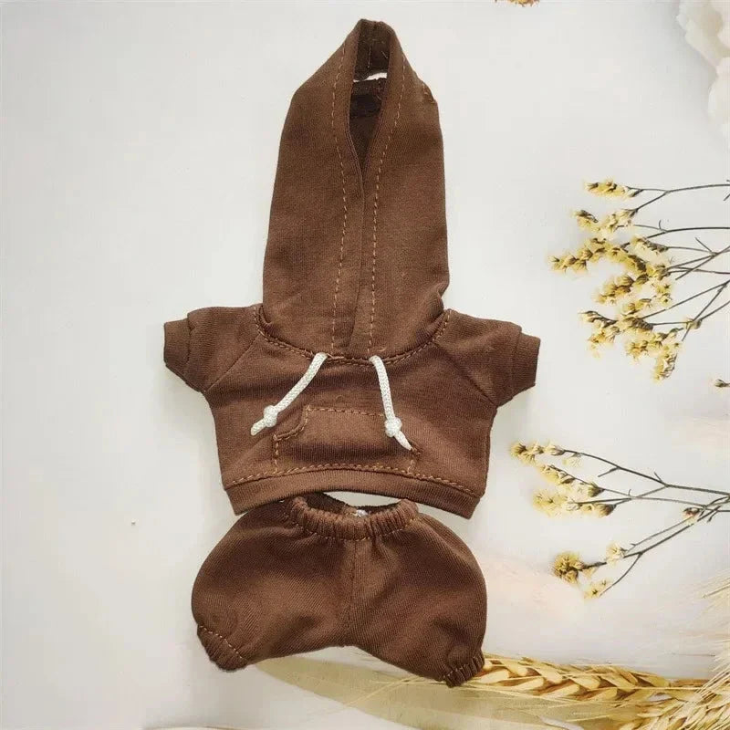 Handmade Cozy Hoodie Joggers Labubu Outfit