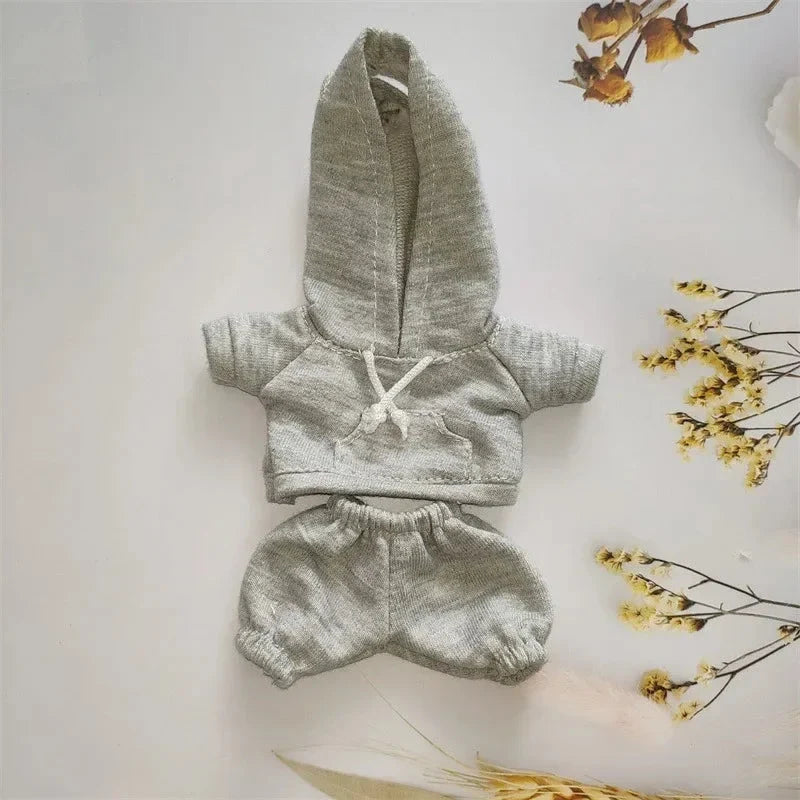 Handmade Cozy Hoodie Joggers Labubu Outfit