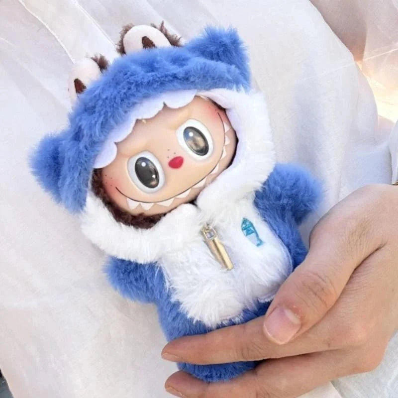 Labubu Blue Shark Costume