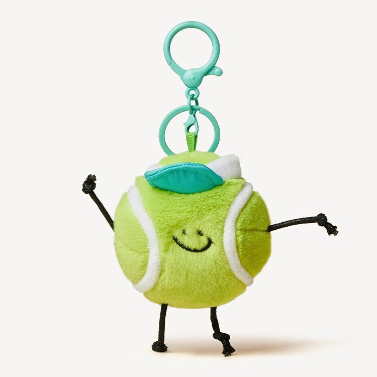 Cute Baseball Doll Plush Backpack Clip