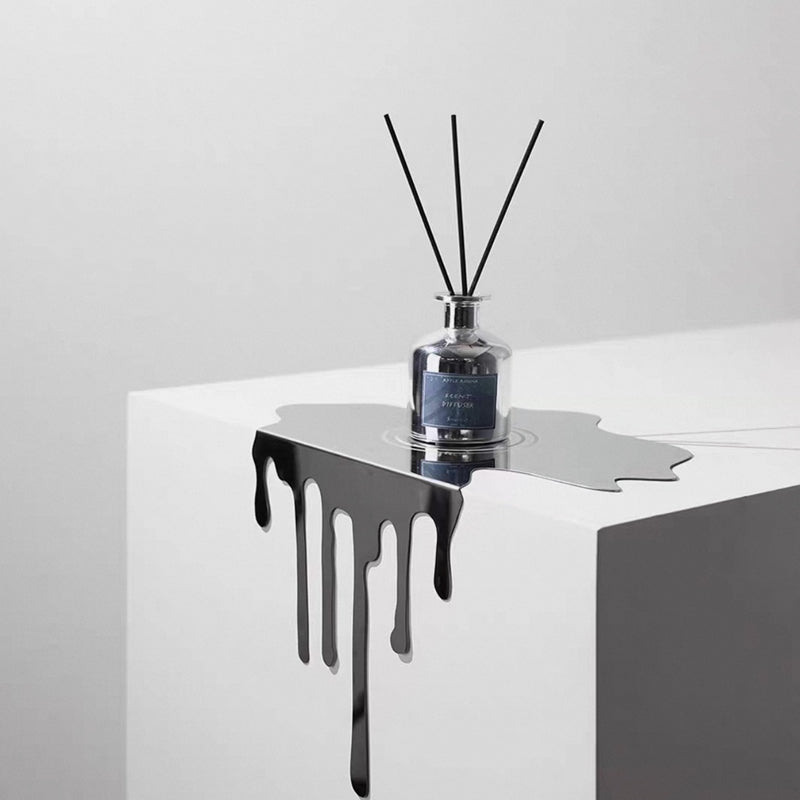 Luxury Stainless Steel Drop - shaped Ornament for Living Room, Dining Table & Bar Decoration