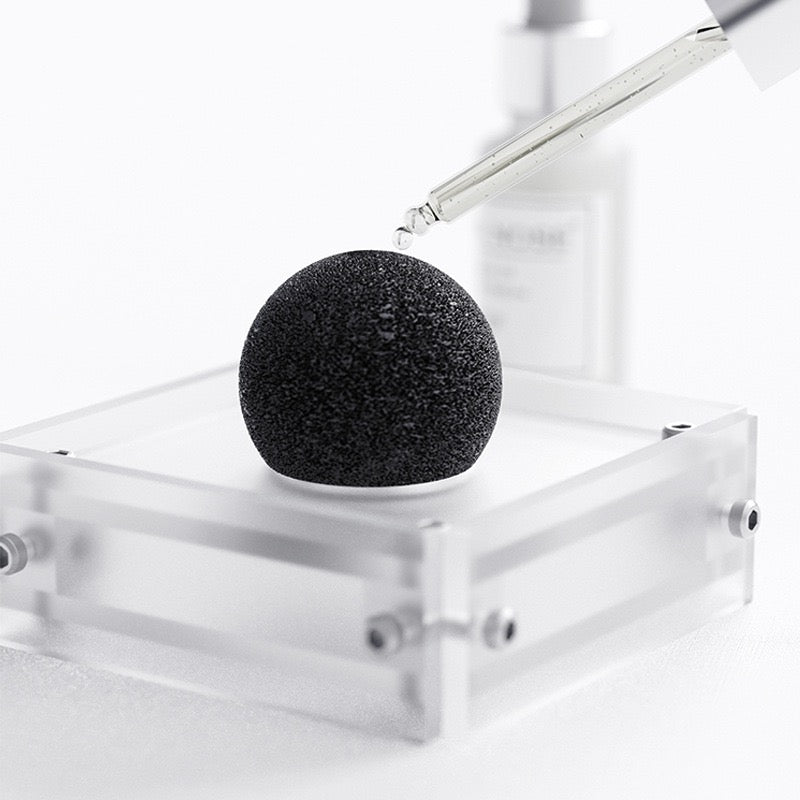 Modern Square Acrylic Aroma Diffuser Holder with Black Volcanic Stone - Reusable Scented Home Decor for Living Room, Dining Table, Study Desk