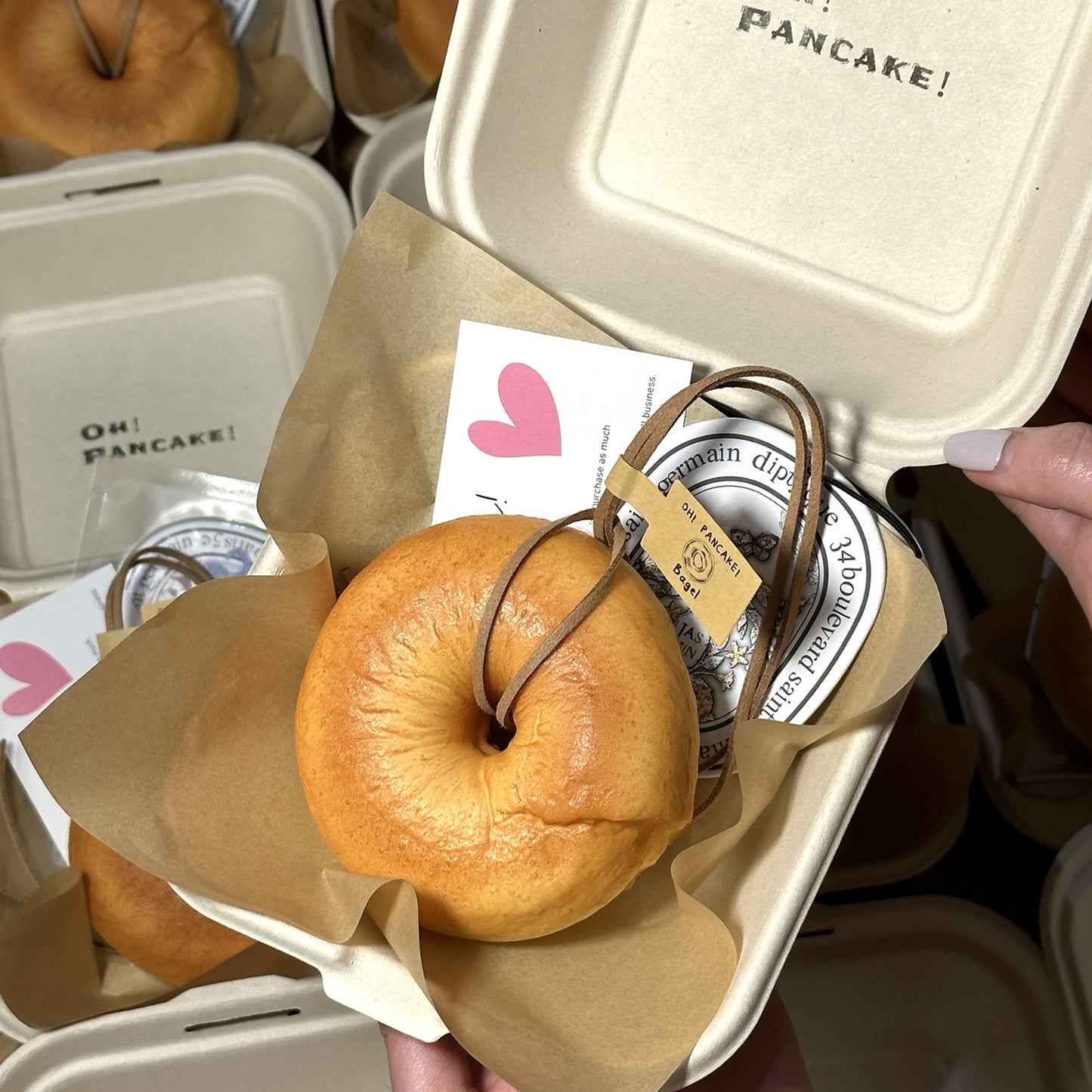 Handmade Bread Stress Relief Charm| Croissant/Bagel/EGG TART Car Hanging Decor | Universal Squishy Keychain for Door/Bag