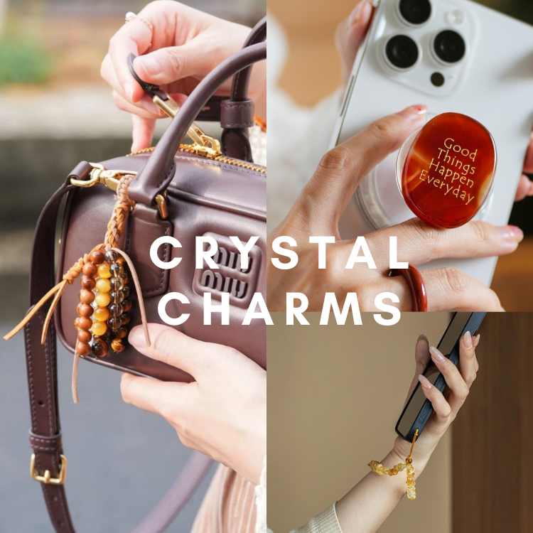 Crystal Pendants & Charms