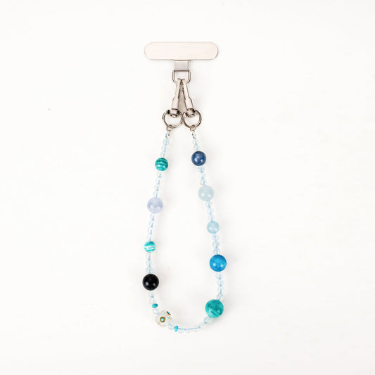 Ocean Energy Crystal Phone Strap Charm