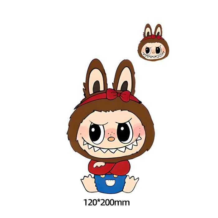 Labubu Car Decal Sticker