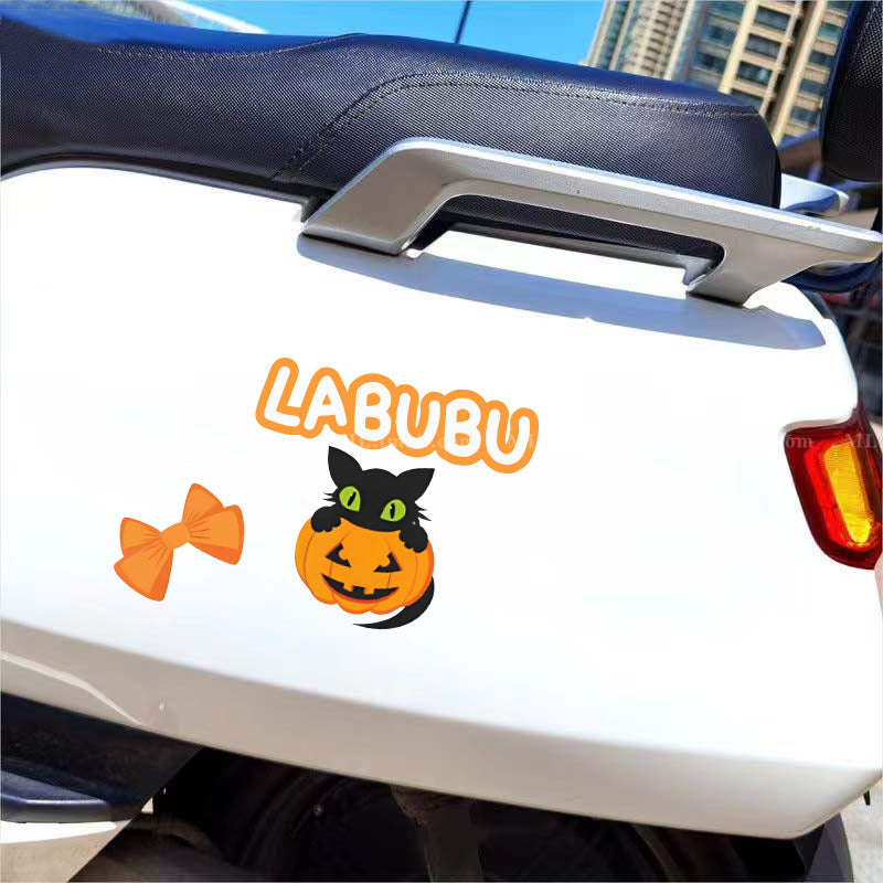 LABUBU Halloween Car Stickers