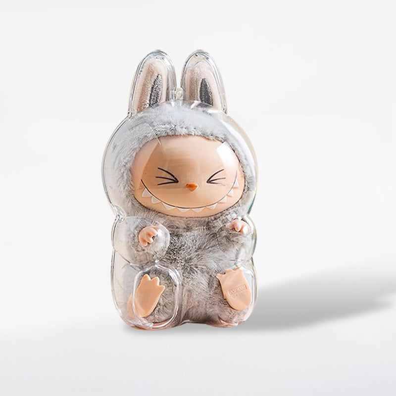 POP MART  LABUBU The Monsters Have a Seat Series Plush Pendant Acrylic Protector V2