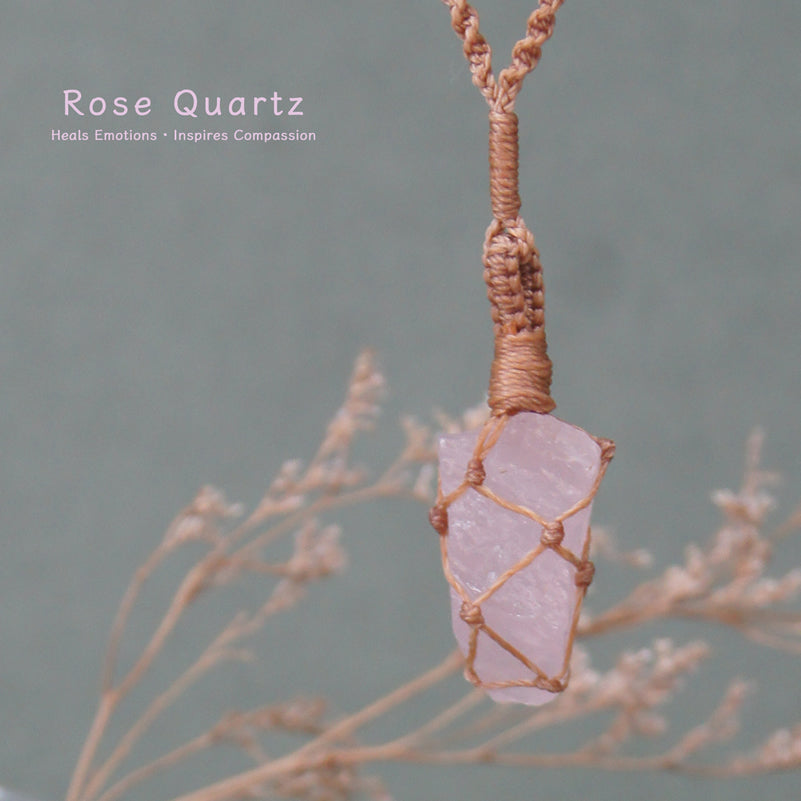 Natural Raw Crystal Irregular Pendant Necklace