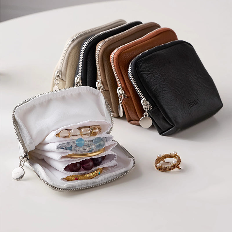 Portable Bracelet Jewelry Pouch, Exquisite Luxury Velvet Storage Bag