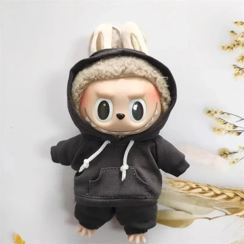 Handmade Cozy Hoodie Joggers Labubu Outfit