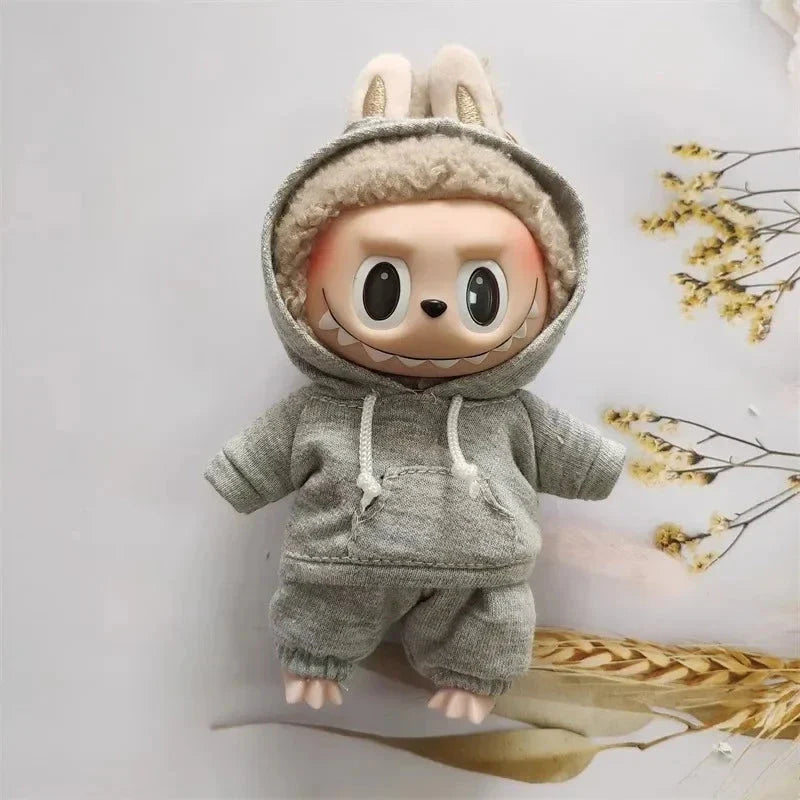 Handmade Cozy Hoodie Joggers Labubu Outfit
