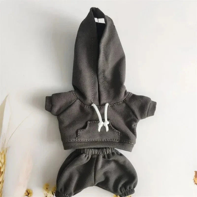Handmade Cozy Hoodie Joggers Labubu Outfit