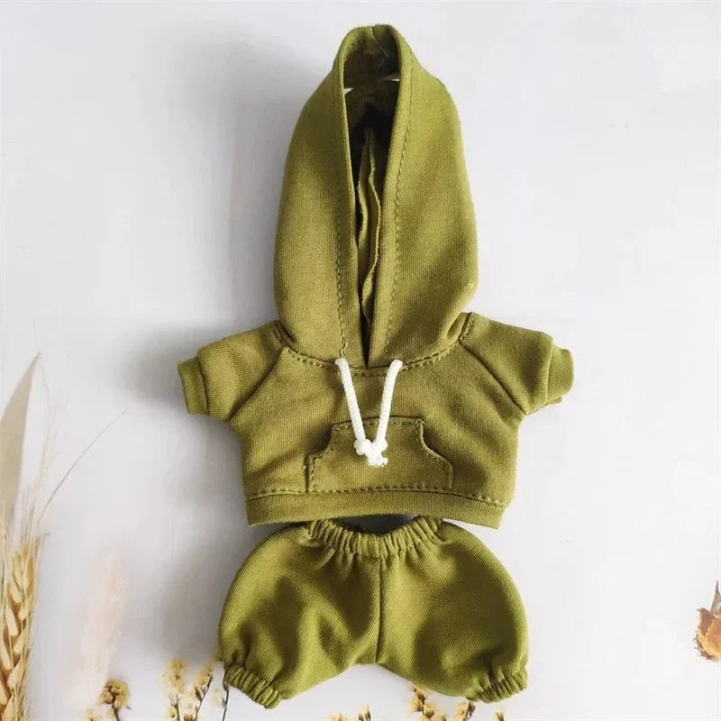 Handmade Cozy Hoodie Joggers Labubu Outfit