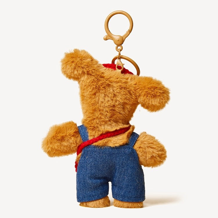 Ankora Red Puppy Plush Charm - Cute Bag Accessory
