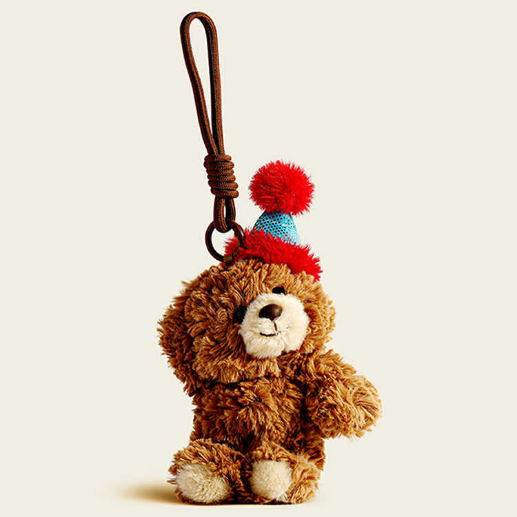 Bear Hug Rabbit Plush Doll Bag Charm Keychain
