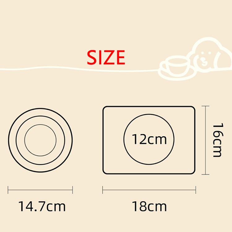 Dog Neck-Protecting Anti-Spill Food Bowl Stand - Anti-Black Chin Pet Bowl