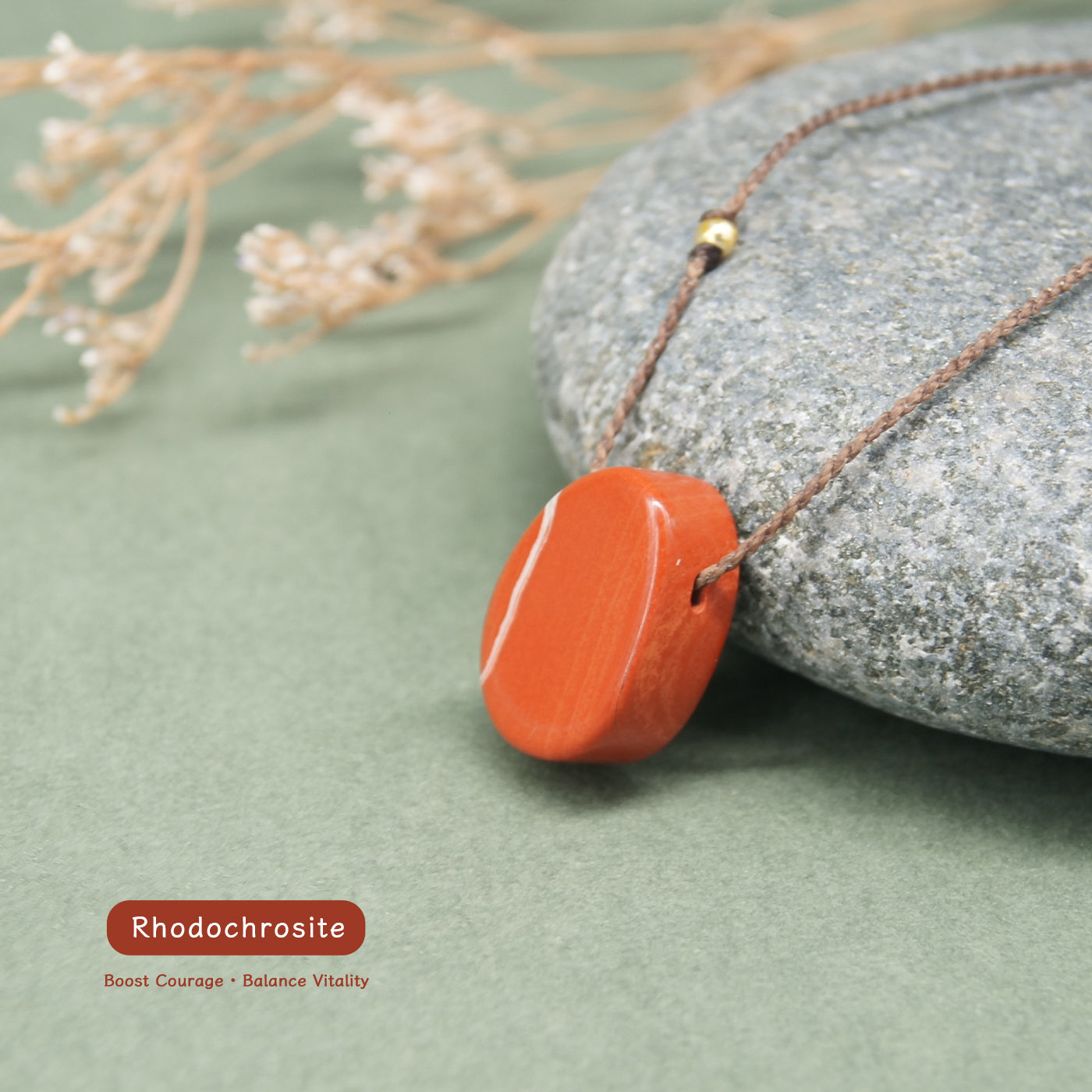 Natural Crystal Pendant Necklace|Versatile Dainty Necklace for Work & Dates