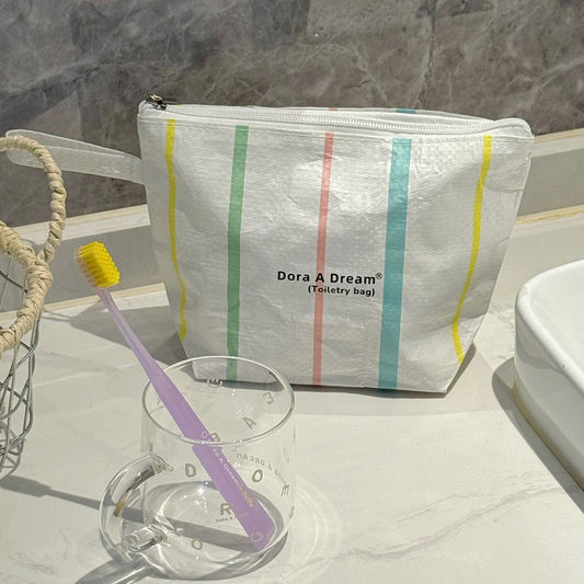 Portable Toiletry Bag - Dry & Wet Separation, Large Capacity Waterproof Storage