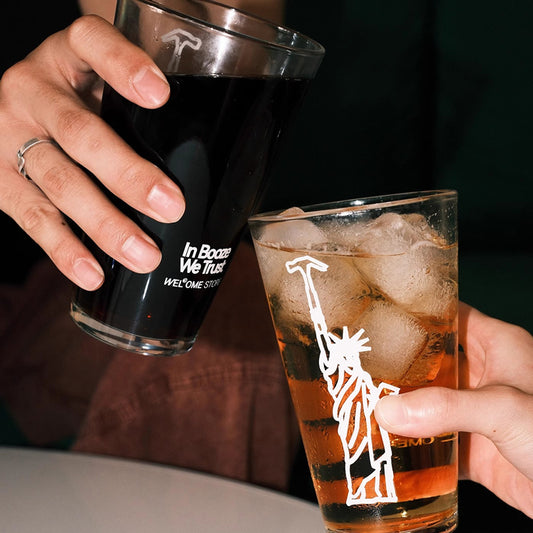 Statue of Liberty Glass Cup - Coffee/Beer/Water Mug