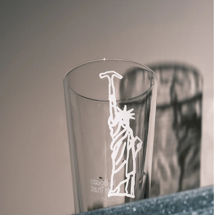 Statue of Liberty Glass Cup - Coffee/Beer/Water Mug