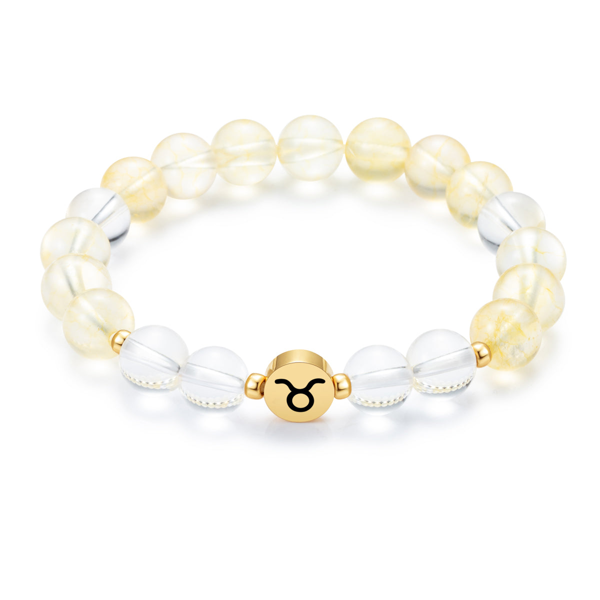 12 Zodiac Energy Crystal Bracelets