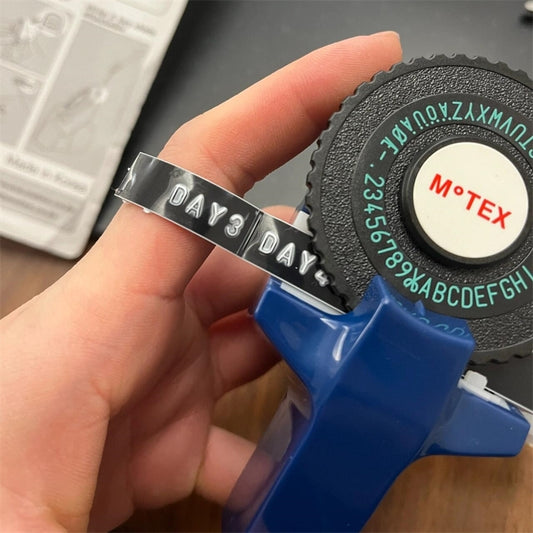 Portable Mini Embossing Label Maker|2 Free Tapes Included|No Ink/Charging Needed (Multi-Color Options)