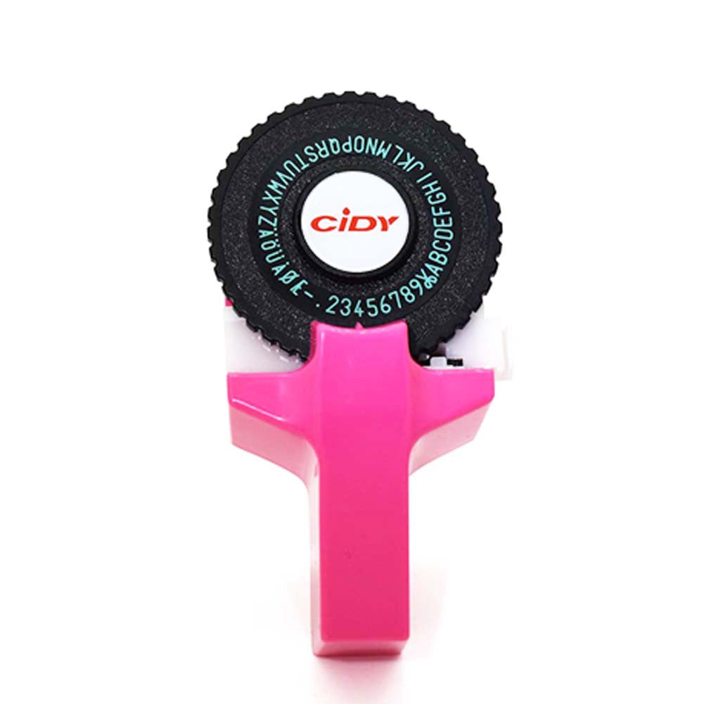 Portable Mini Embossing Label Maker|2 Free Tapes Included|No Ink/Charging Needed (Multi-Color Options)